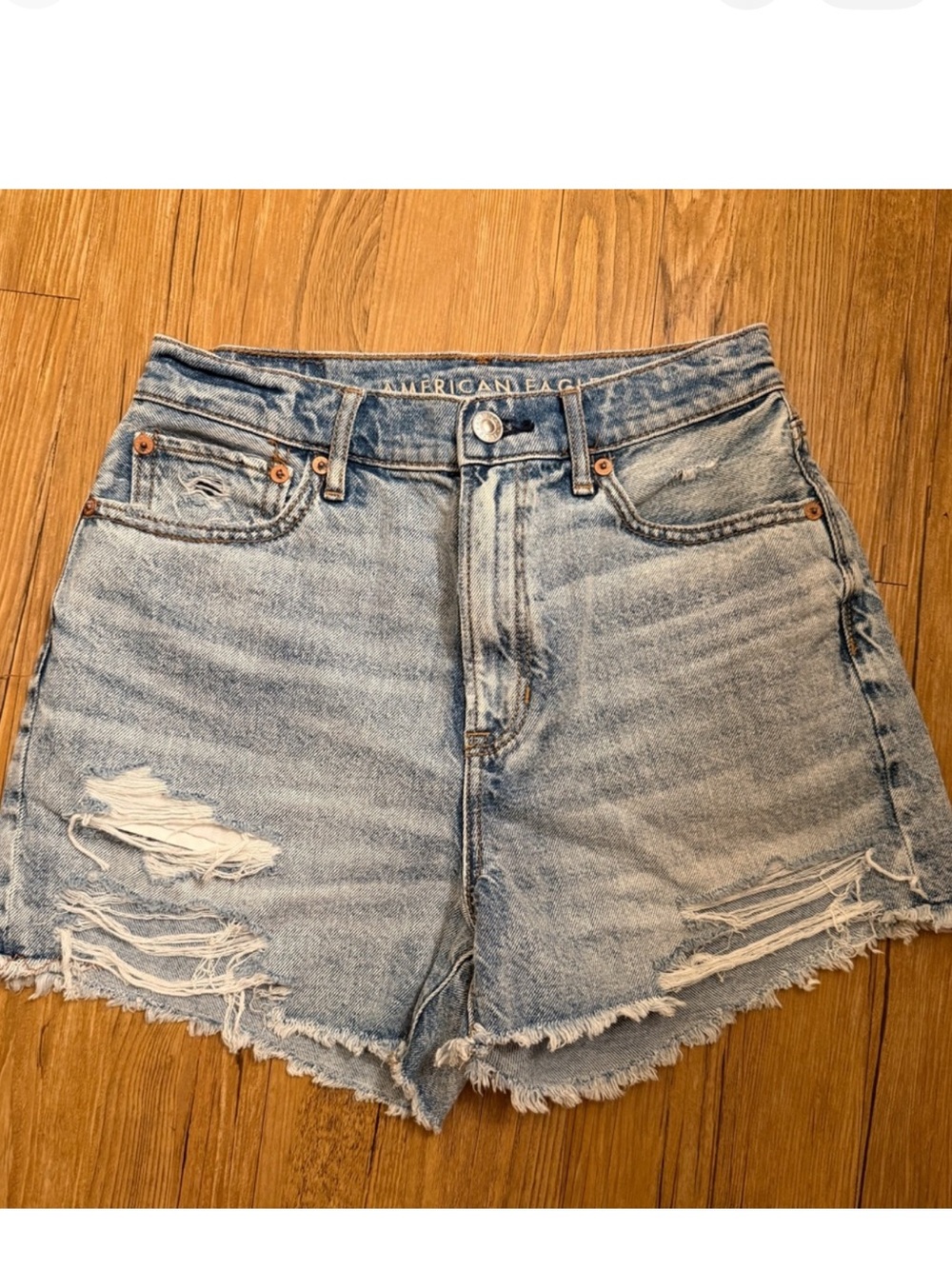American Eagle Highest Rise Boyfriend Shorts Size 2